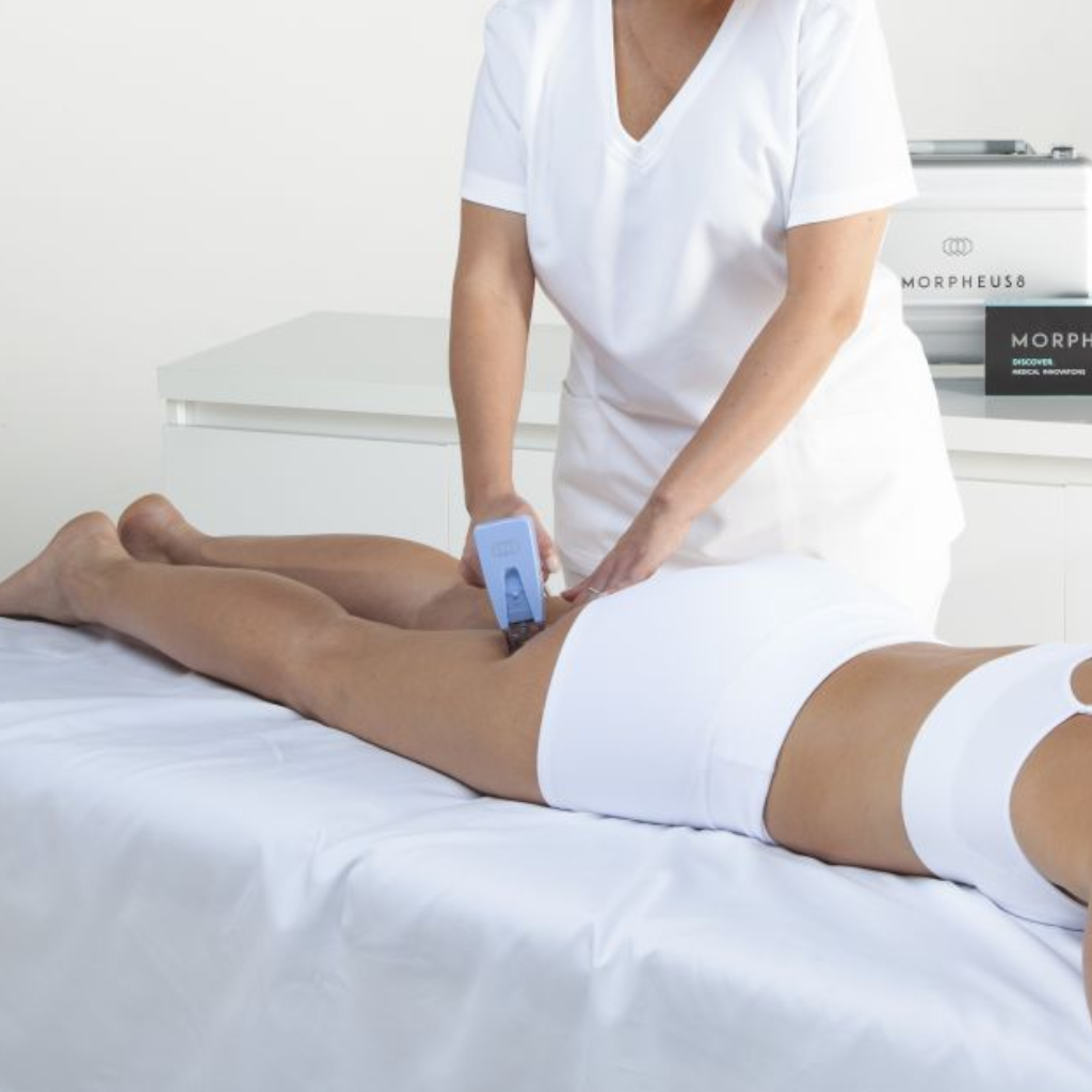 Soin corps radiofréquence cuisses – traitement raffermissement peau et cellulite – Paris Centre du Champ de Mars