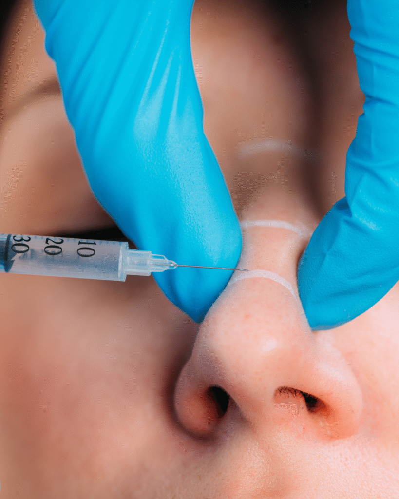 Injection acide hyaluronique nez – rhinoplastie médicale sans chirurgie – Paris Centre du Champ de Mars
