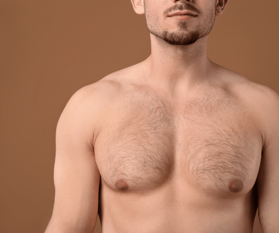 Torse homme avec pilosité – épilation laser corps homme – Paris Centre du Champ de Mars