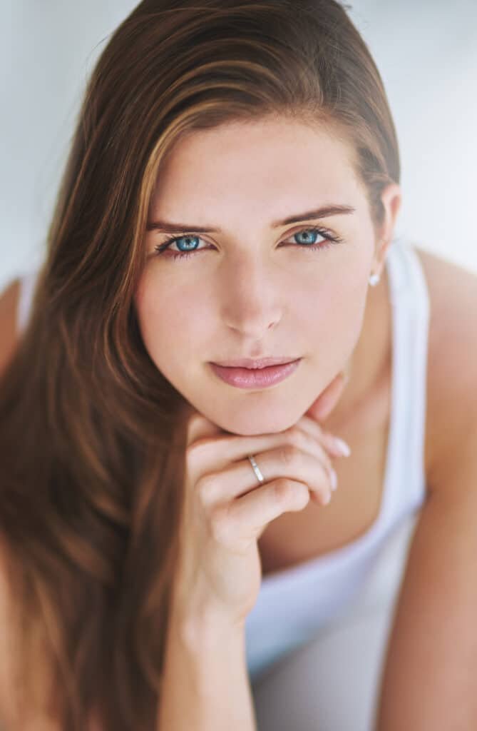 portrait french glow