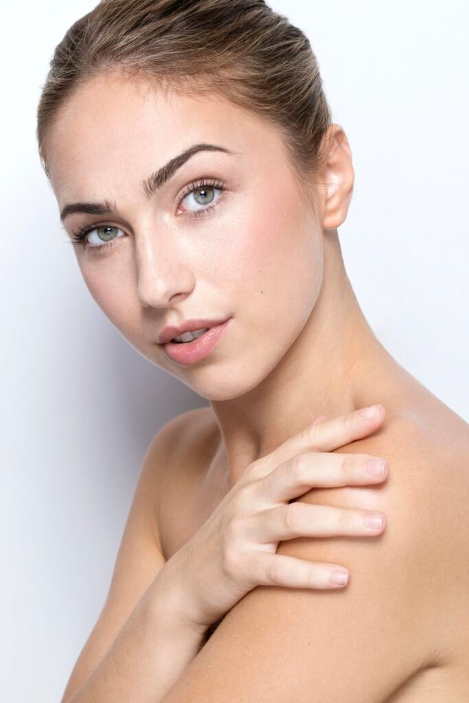 vue rapprochee du concept de belle femme