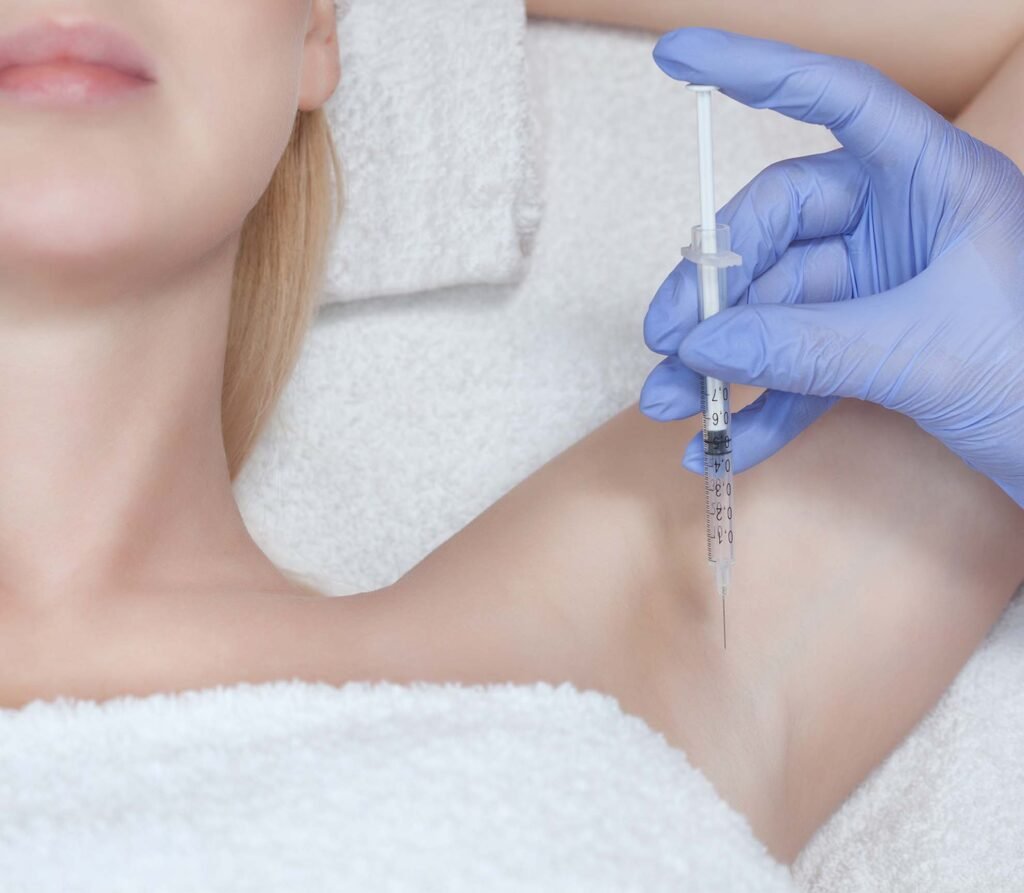 reduction transpiration durable botox hyperhidrose paris resultat