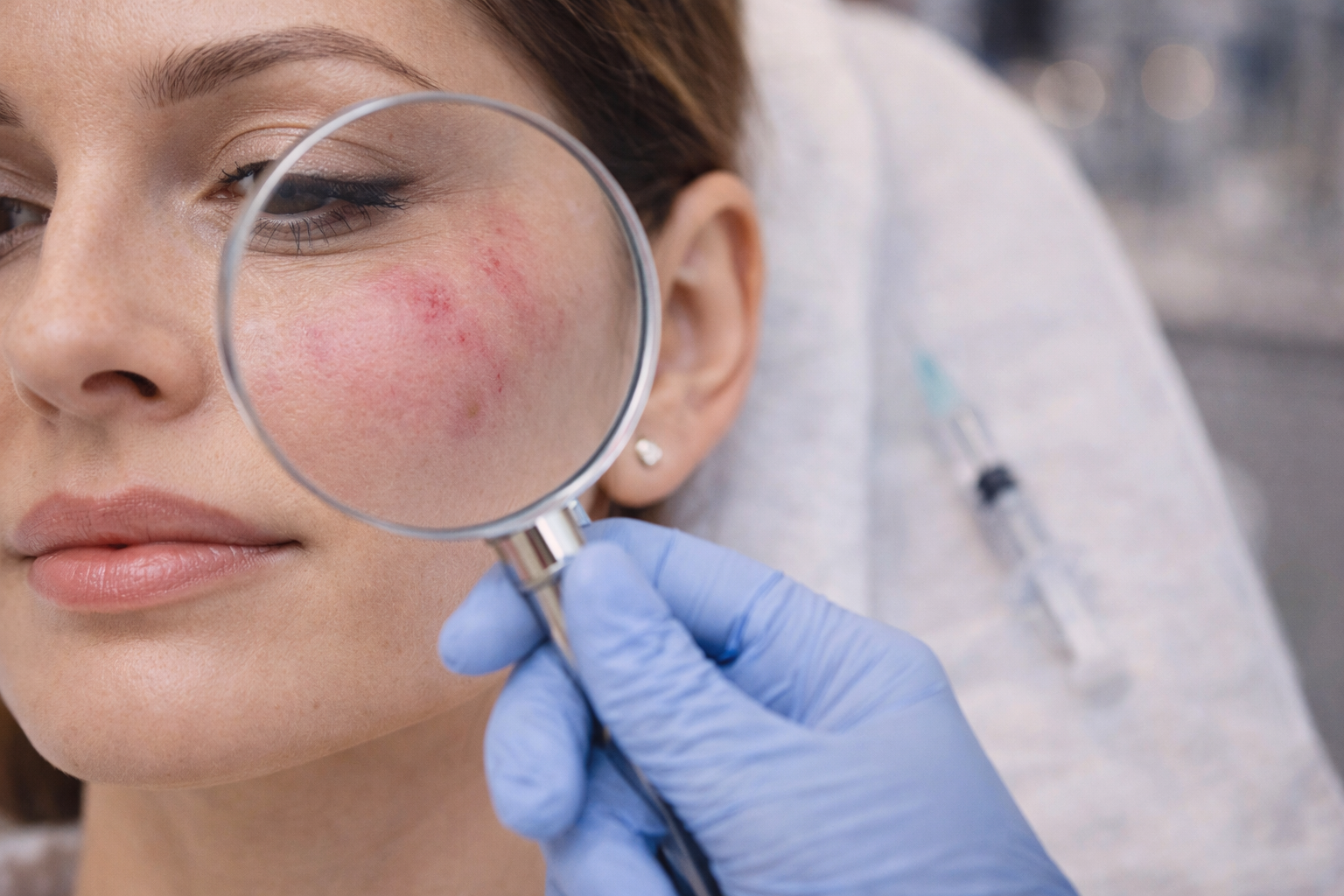 effets secondaires acide hyaluronique rougeurs oedeme visage