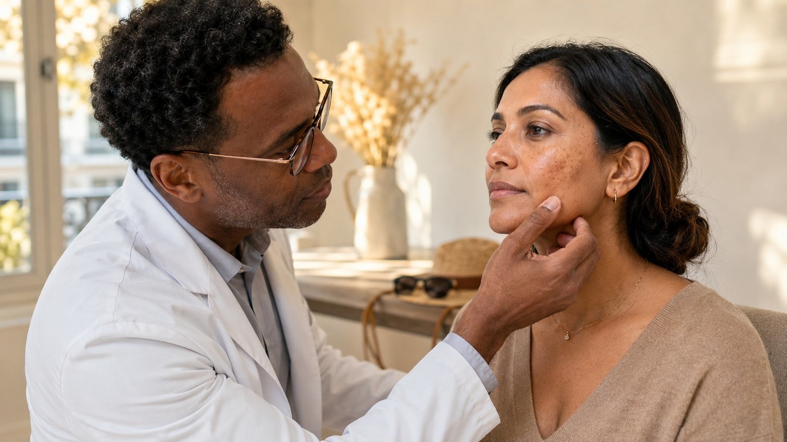 Consultation médicale à Paris avant un peeling après l’été