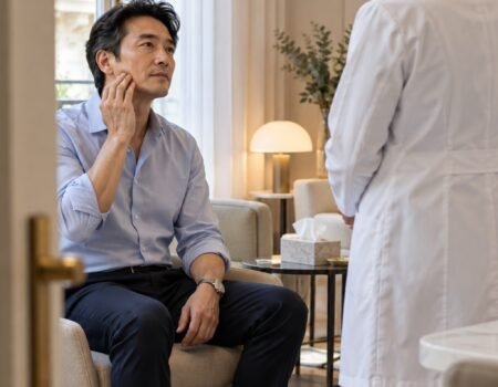 Botox et bruxisme : évaluation clinique de la mâchoire avant toute injection